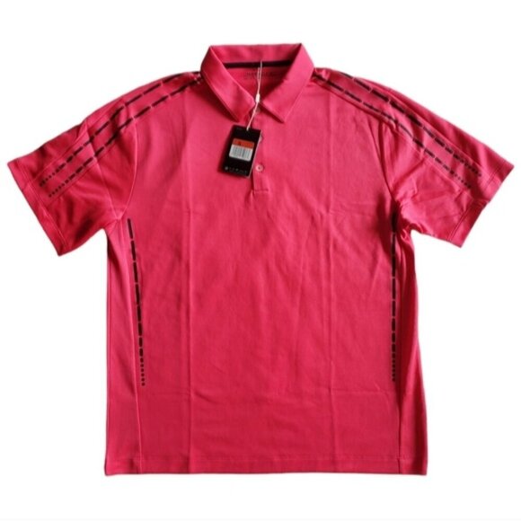 Nike Golf Pink Polo Shirt Size L - Picture 1 of 9